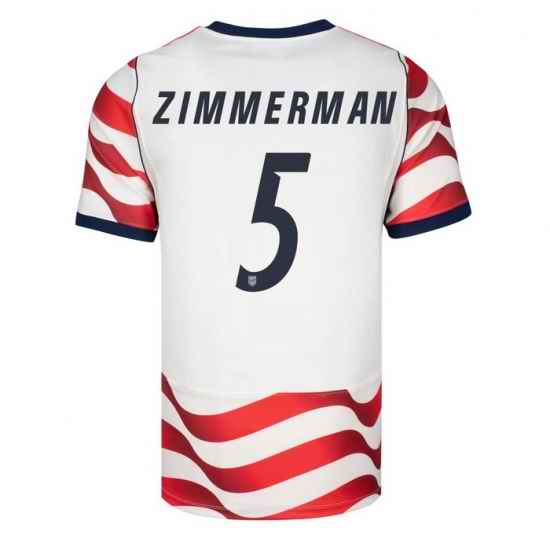 USA 2026 FIFA World Cup Soccer White Jersey Set ( Have Shorts ) Walker Zimmerman #5